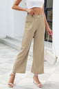 Pocketed High Waist Pants