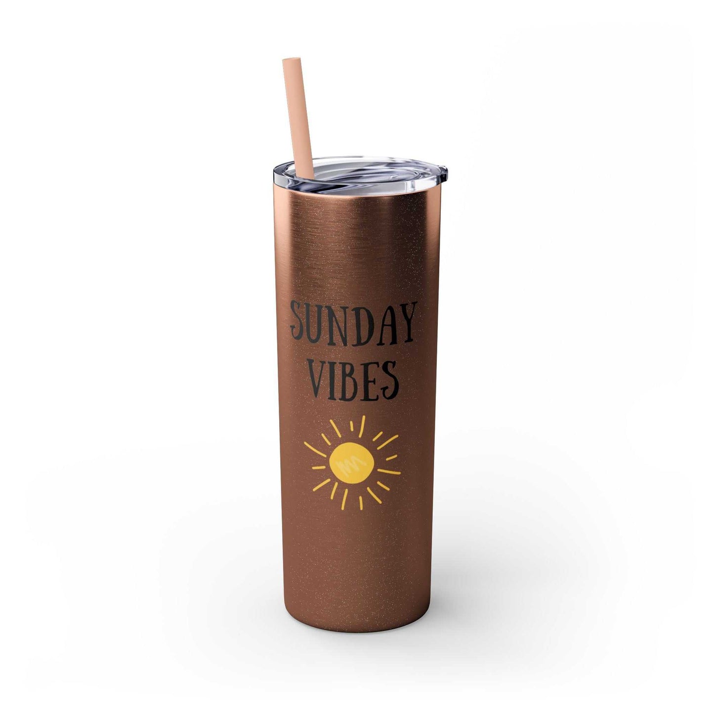 Tumbler - Sunday Vibes 20oz with Straw