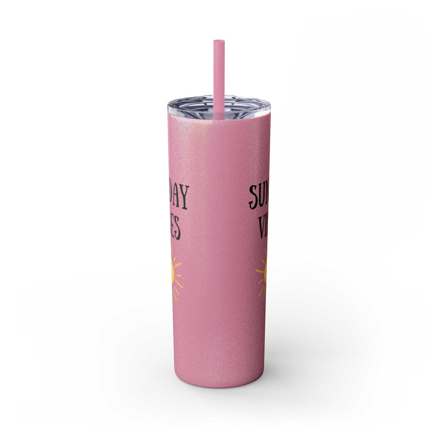 Tumbler - Sunday Vibes 20oz with Straw