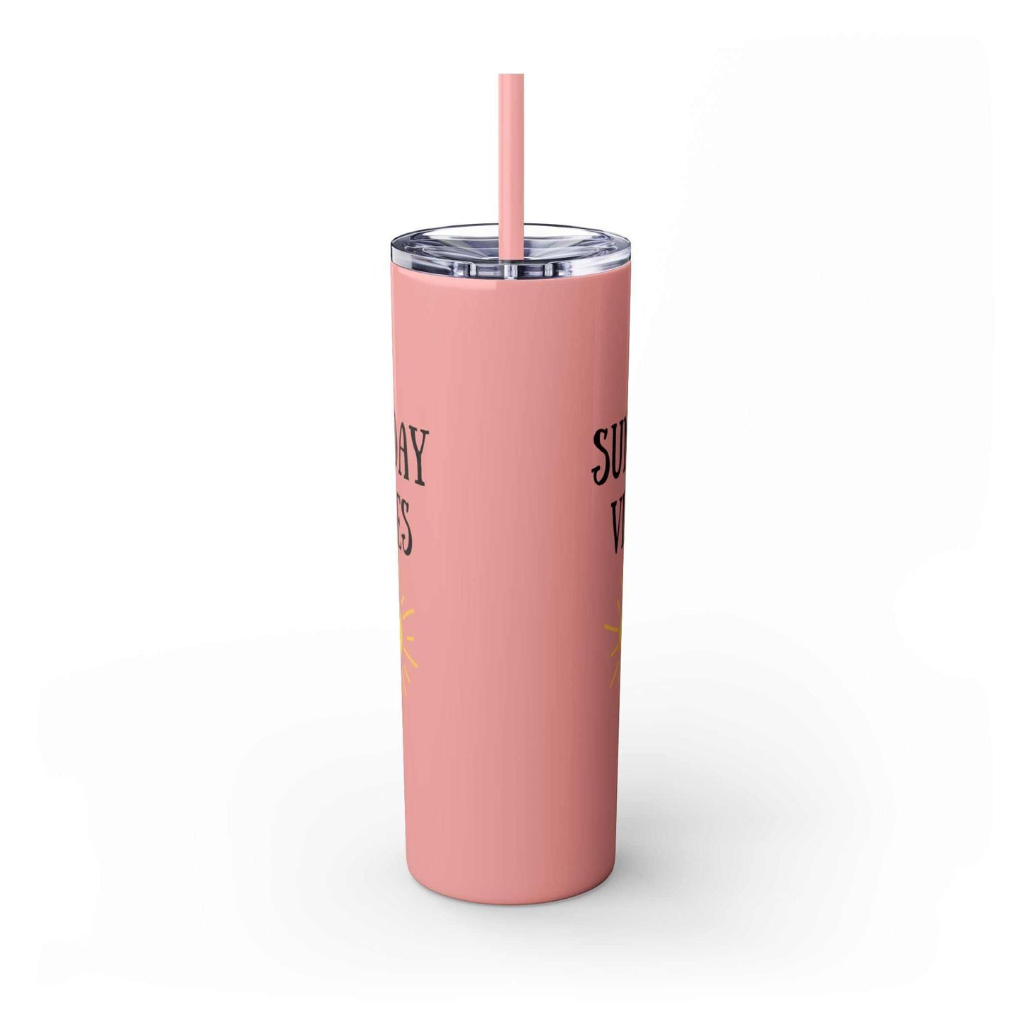 Tumbler - Sunday Vibes 20oz with Straw