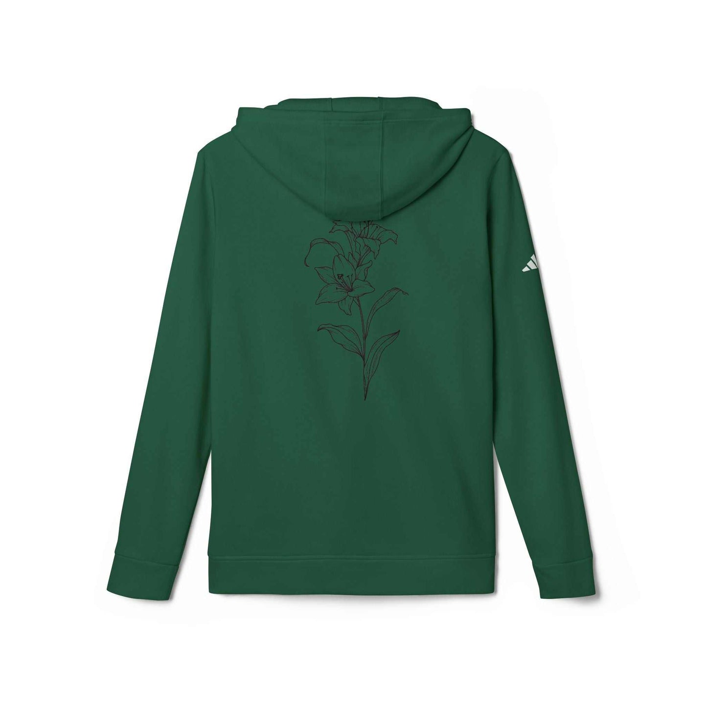 Fleece Hoodie - Lily Design for Confidence and Beauty