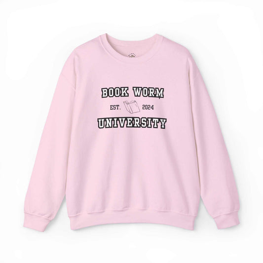 Bookworm University Crewneck Sweatshirt - Est 2024 Design