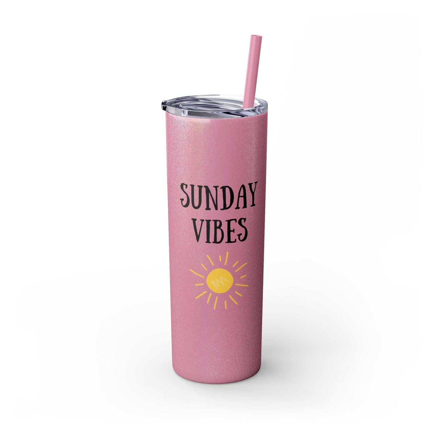 Tumbler - Sunday Vibes 20oz with Straw