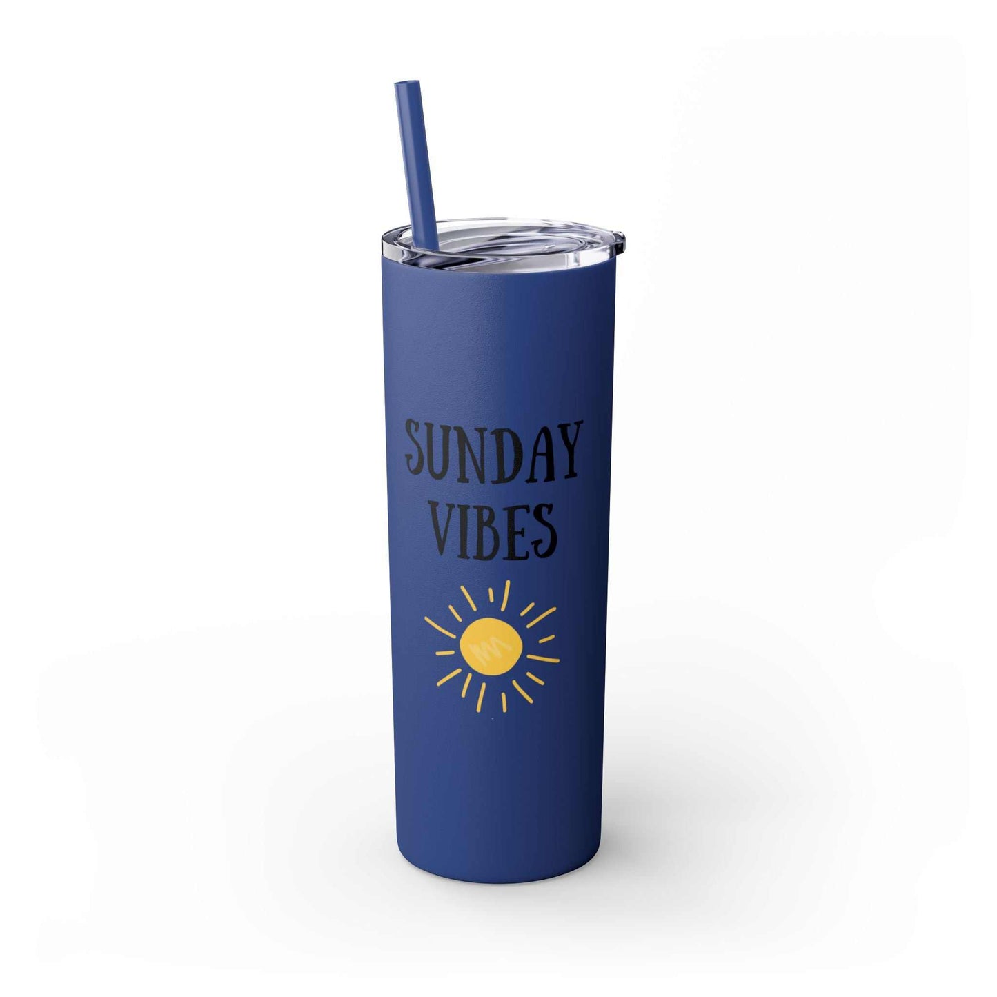 Tumbler - Sunday Vibes 20oz with Straw