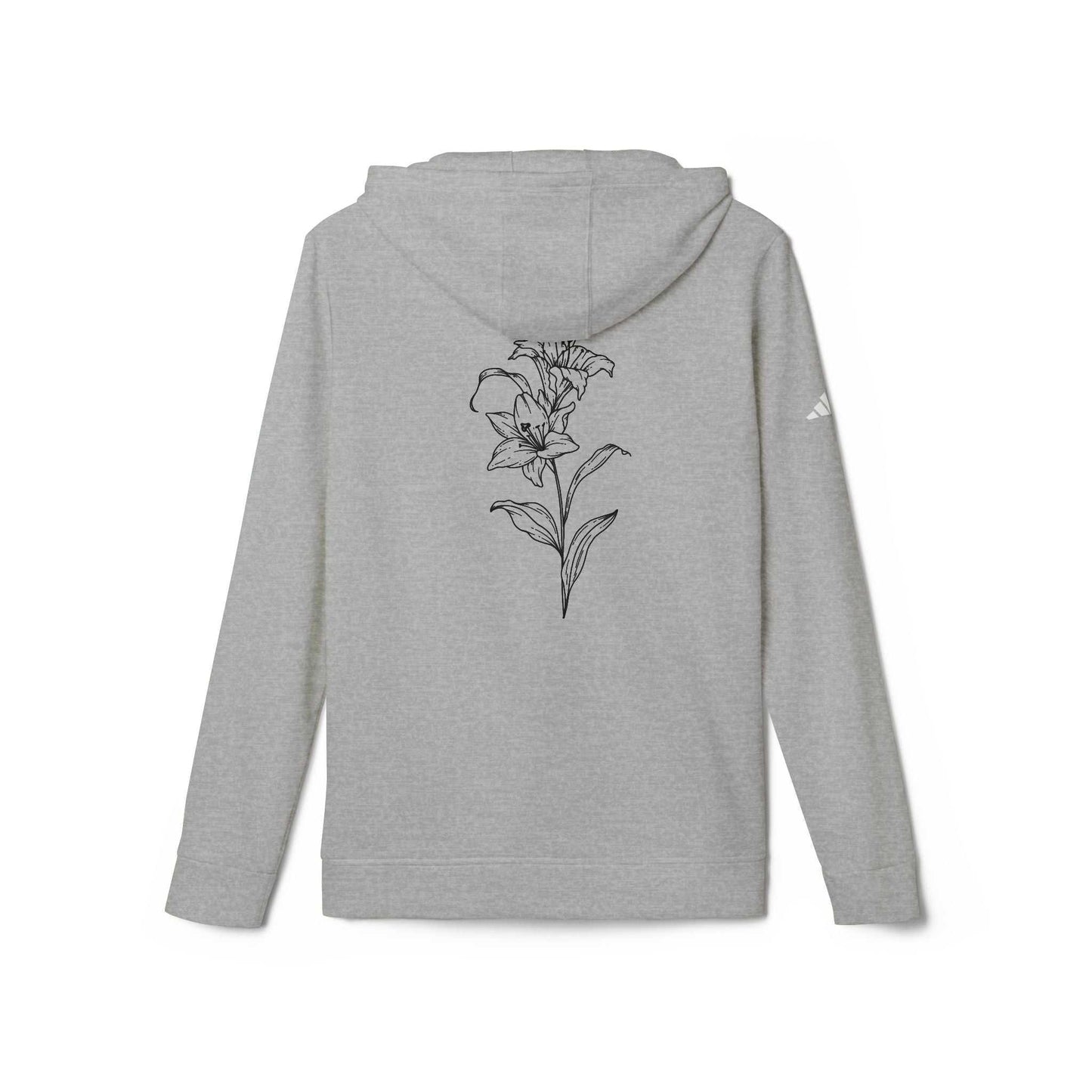 Fleece Hoodie - Lily Design for Confidence and Beauty