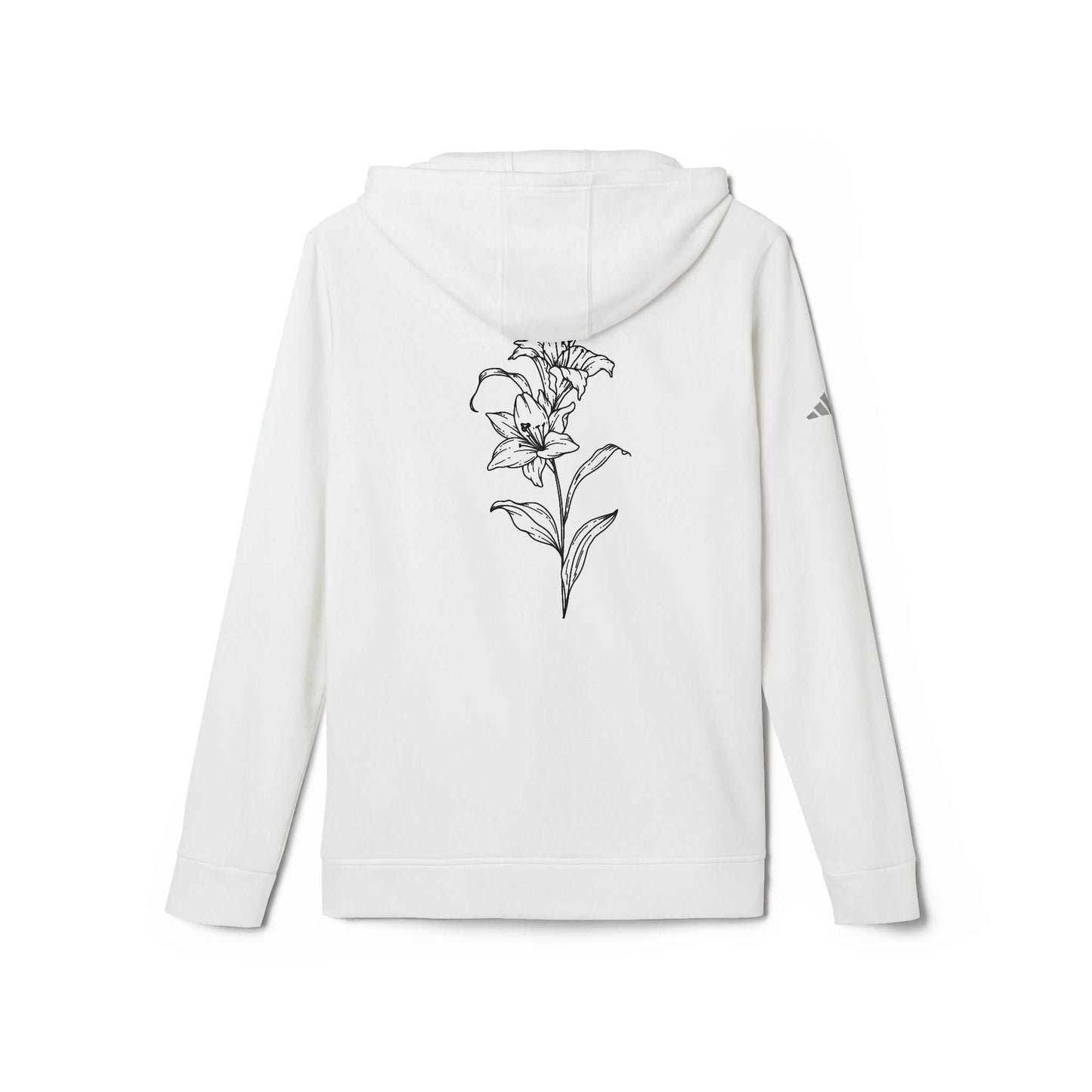 Fleece Hoodie - Lily Design for Confidence and Beauty