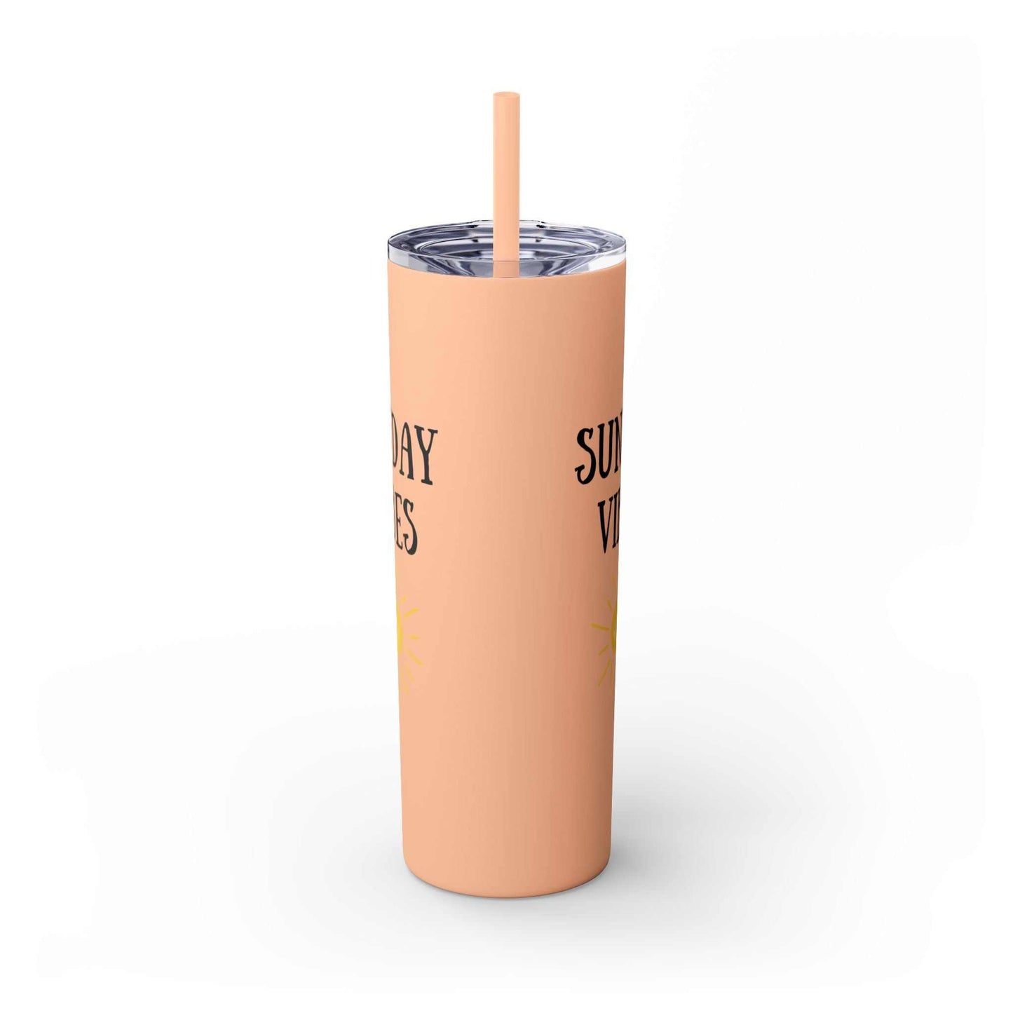 Tumbler - Sunday Vibes 20oz with Straw