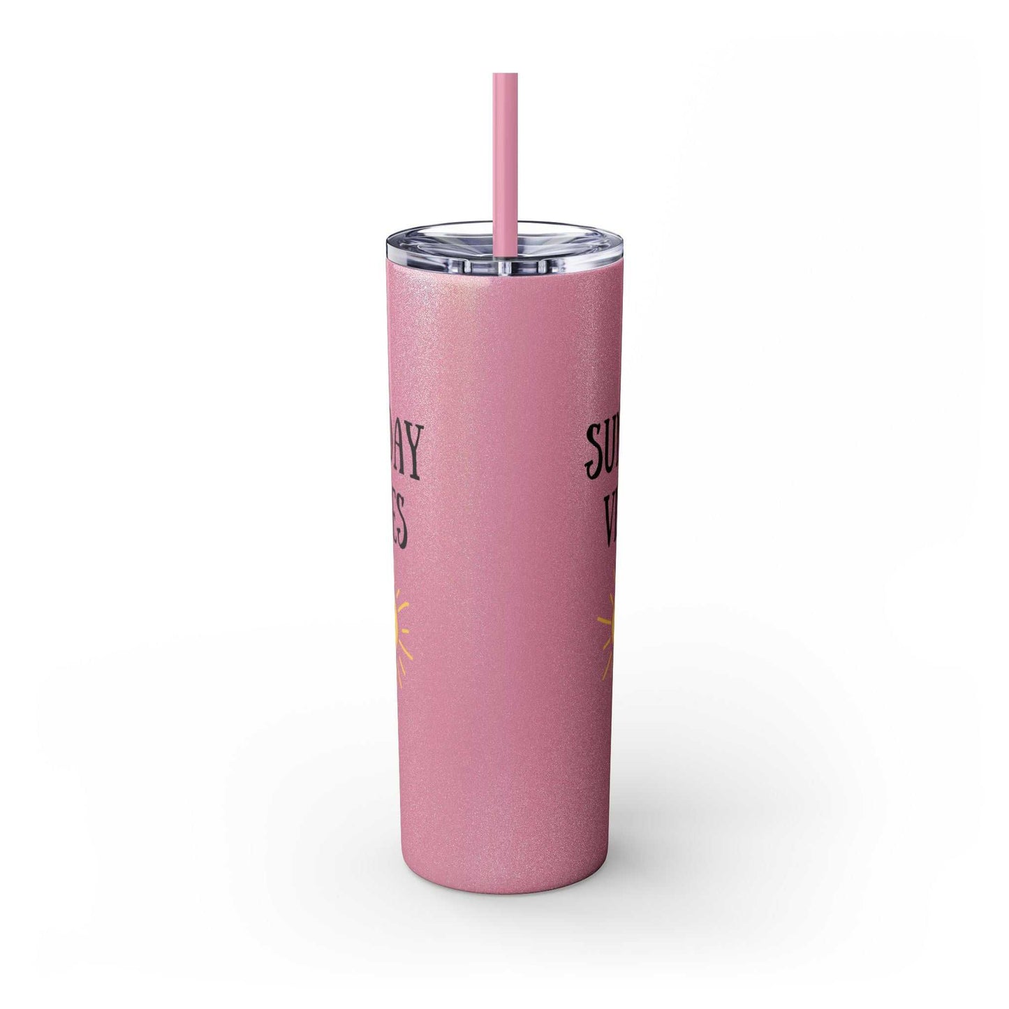 Tumbler - Sunday Vibes 20oz with Straw