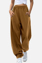 Elastic Waist Sweatpants with Pockets