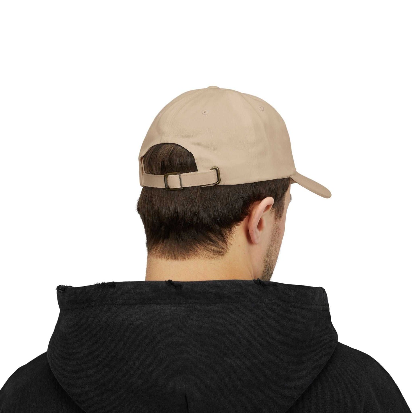 Classic Dad Cap - Queen of Mystery with adjustable snap closure and precurved visor.