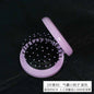 Portable airbag comb mirror with simulation cream glue material for girls' makeup accessories.