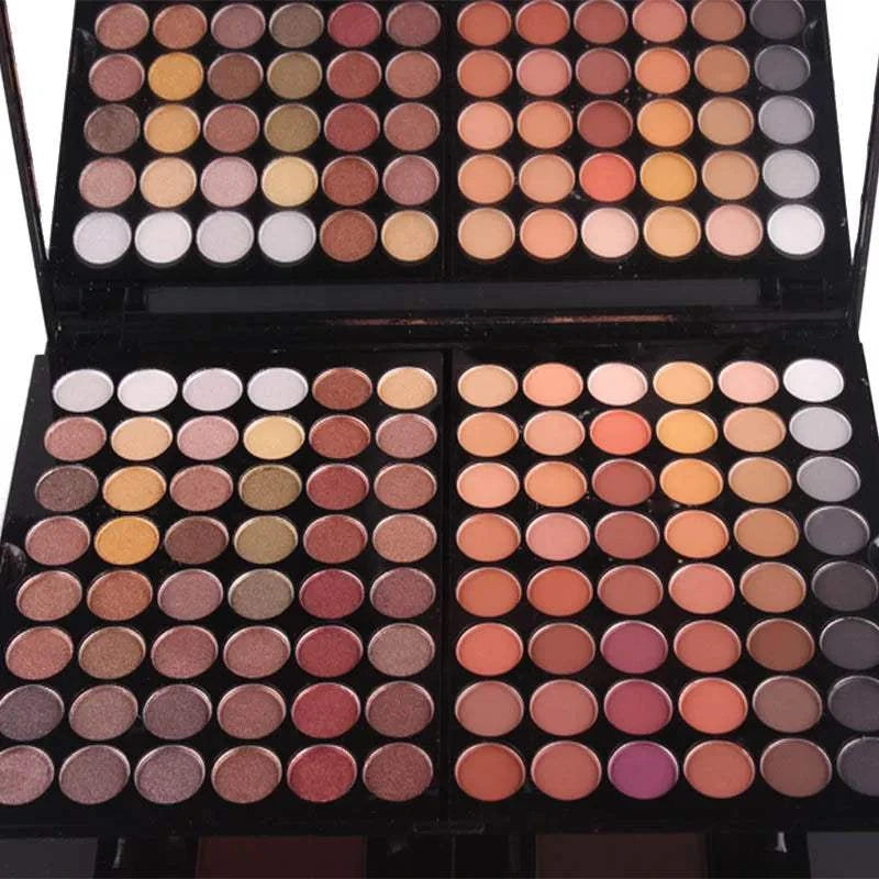 Miss Rose Professional Makeup 194 Color Palette with Matte and Shimmer Shades for Contouring and Beauty.