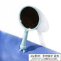 Portable airbag small comb mirror with DIY cream glue material for girls' makeup.