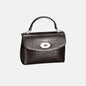 David Jones textured PU leather handbag, small size, sleek and stylish design.