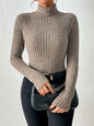 Turtleneck Long Sleeve T-Shirt