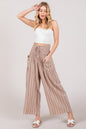 SAGE + FIG Cotton Gauze Wash Stripe Pants