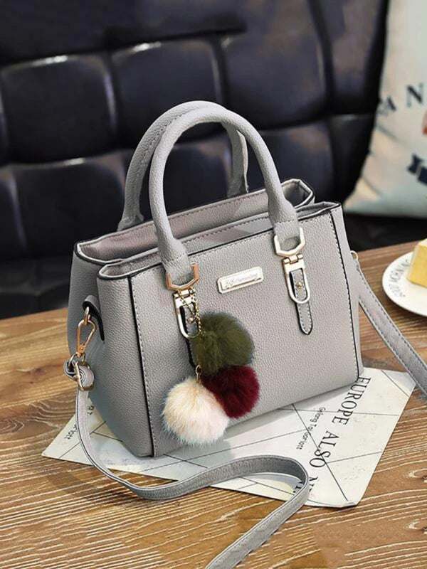 Women's all-match shoulder bag, PU material, self-design, suitable for spring-summer.